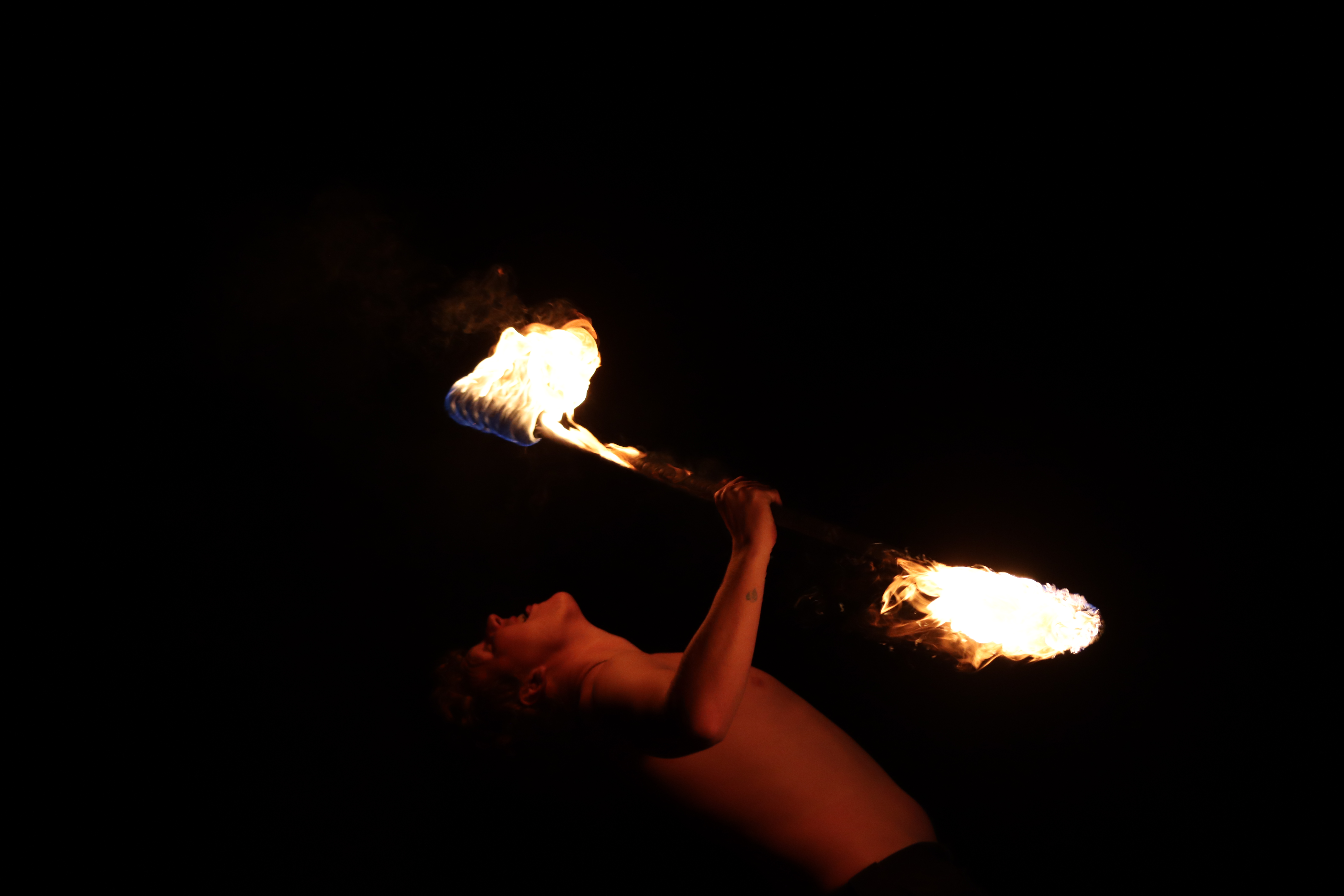 Fire performance at event
